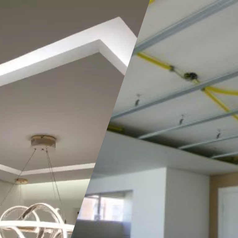 Gesso acartonado e Instalações Elétricas.